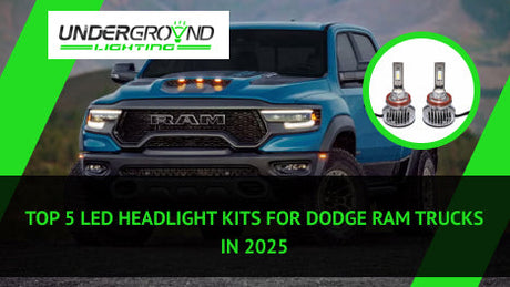 Top 5 LED Headlight Kits for Dodge Ram Trucks in 2025