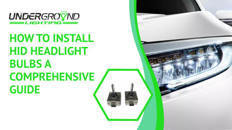 How to Install HID Headlight Bulbs: A Comprehensive Guide