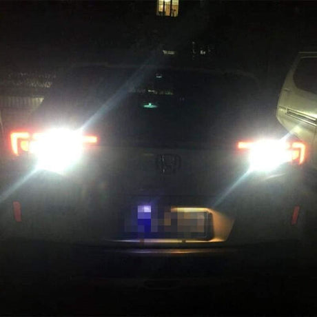 1156 White Led 1800LM CSP Chips for cars, trucks, Turn signal, Brake, Reverse, DRL (2 Pieces)